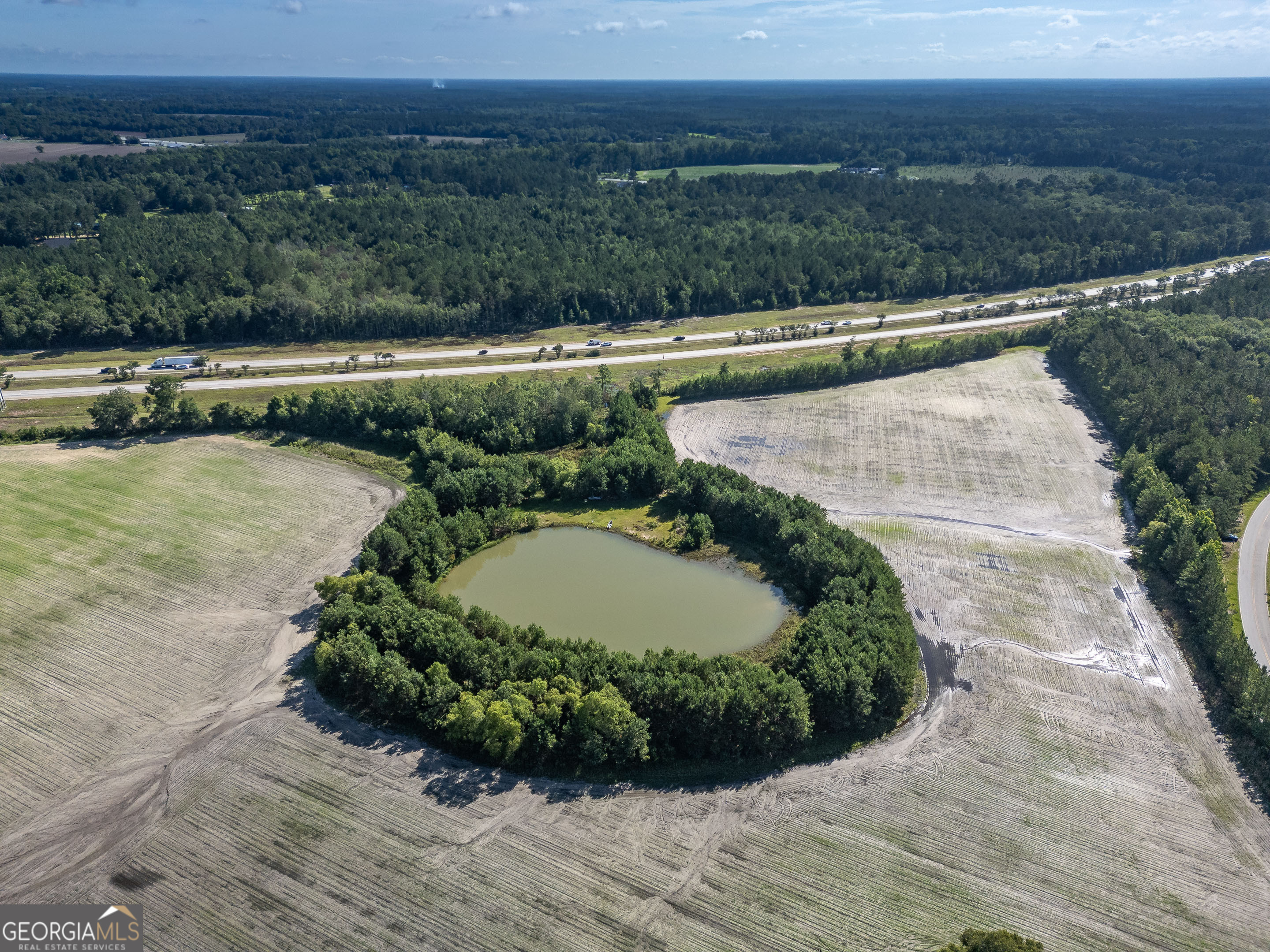 5185 Old Groveland Road Pembroke, GA 31321 - Photo 18 of 25 a view of a lake with a mountain