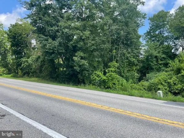 a view of a road from a window