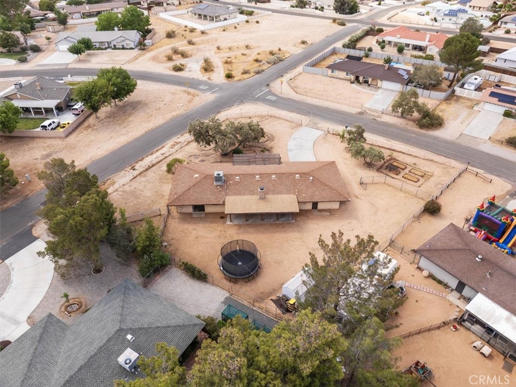 19801 Talihina Road Apple Valley, CA 92307 - Photo 26 of 28 Aerial Rear