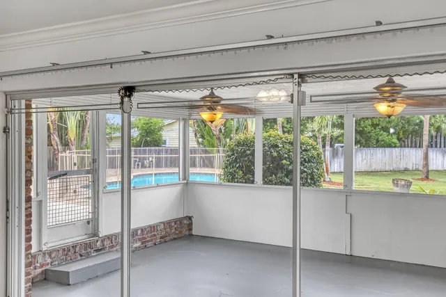 a bathroom with a tub and shower