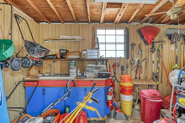 a view of an outdoor space and a lake view