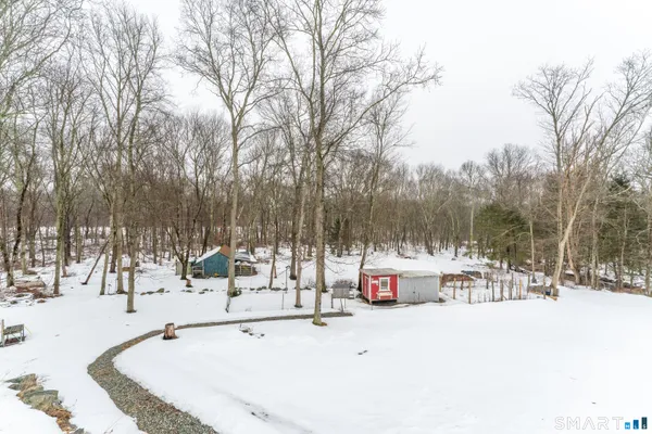 a view of outdoor space with seating area