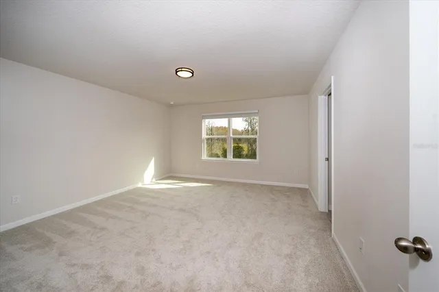 a view of a lake from a window