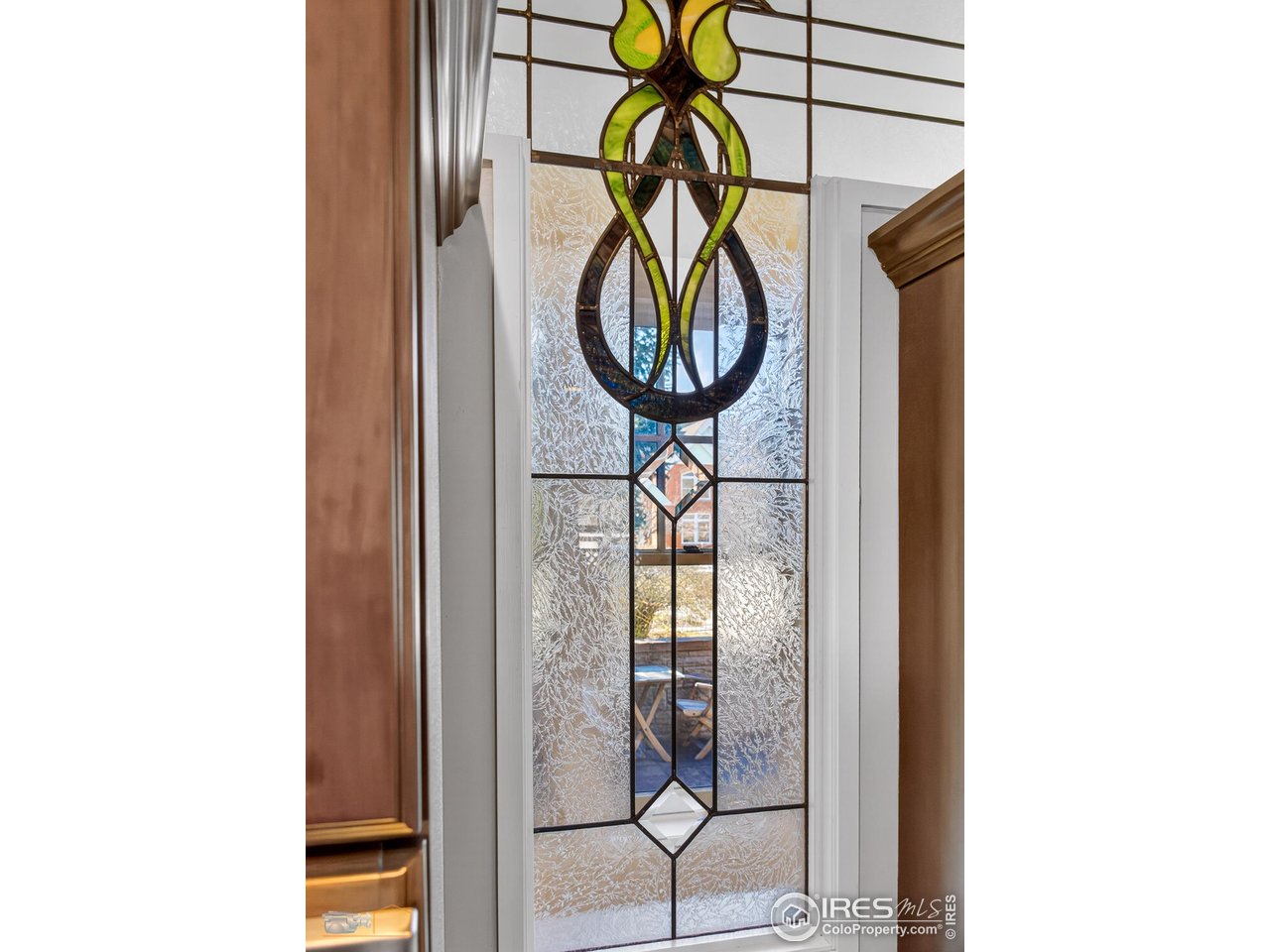 2409 5th Street Boulder, CO 80304 - Photo 16 of 50 Kitchen stained glass.