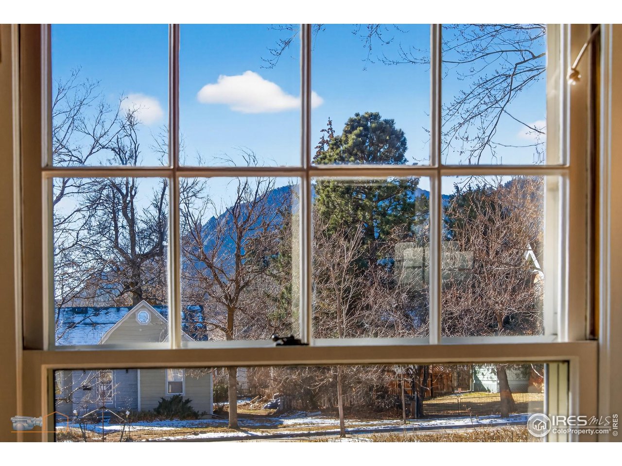 2409 5th Street Boulder, CO 80304 - Photo 9 of 50 Views to the south from your living room.