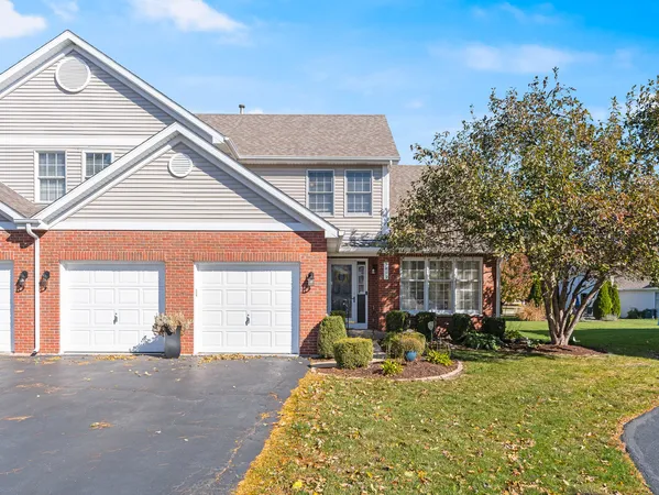 a view of a house with a patio