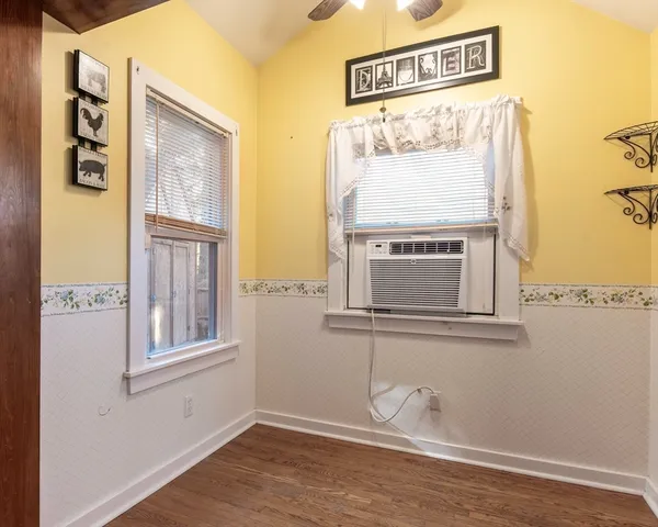 a view of front door of house