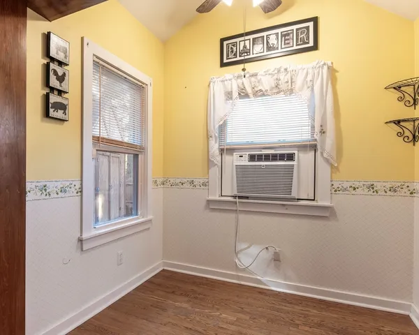 a view of front door of house