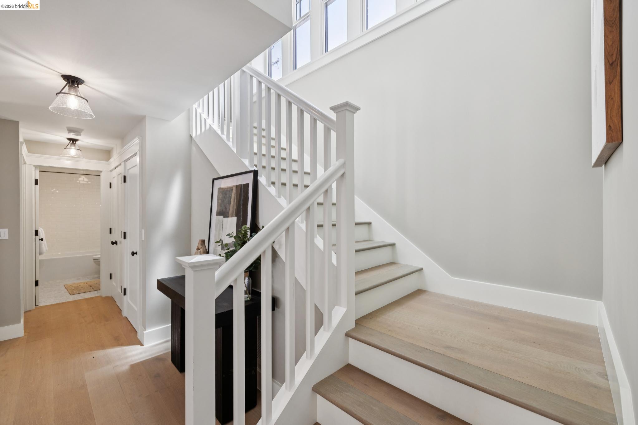 4430 Howe Street Oakland, CA 94611 - Photo 30 of 58 a view of entryway and hall with wooden floor