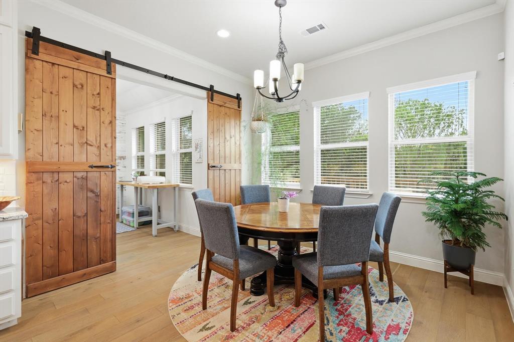 502 Prairie Run Aledo, TX 76008 - Photo 11 of 37 dining room that overlooks the back yard