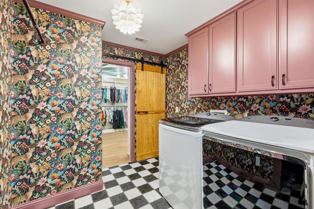 502 Prairie Run Aledo, TX 76008 - Photo 12 of 37 custom laundry with a hidden dog retreat