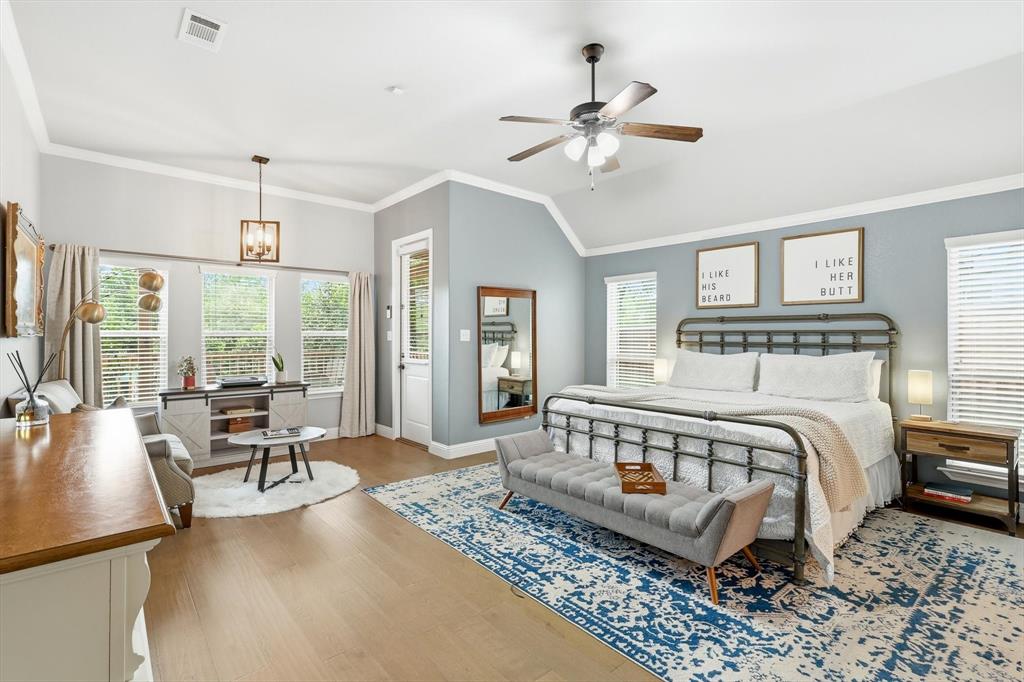 502 Prairie Run Aledo, TX 76008 - Photo 13 of 37 oversized master bedroom that leads to the back patio