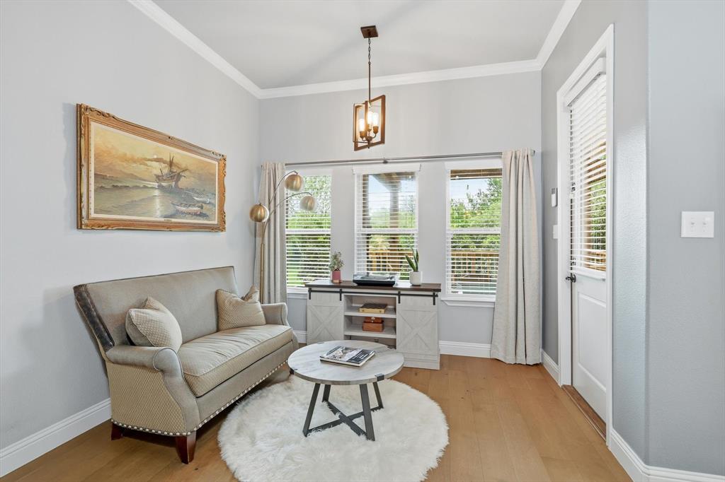 502 Prairie Run Aledo, TX 76008 - Photo 14 of 37 sitting room off the master bedroom
