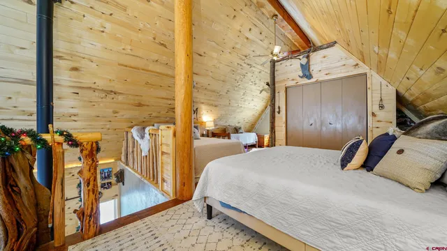 a view of balcony with furniture