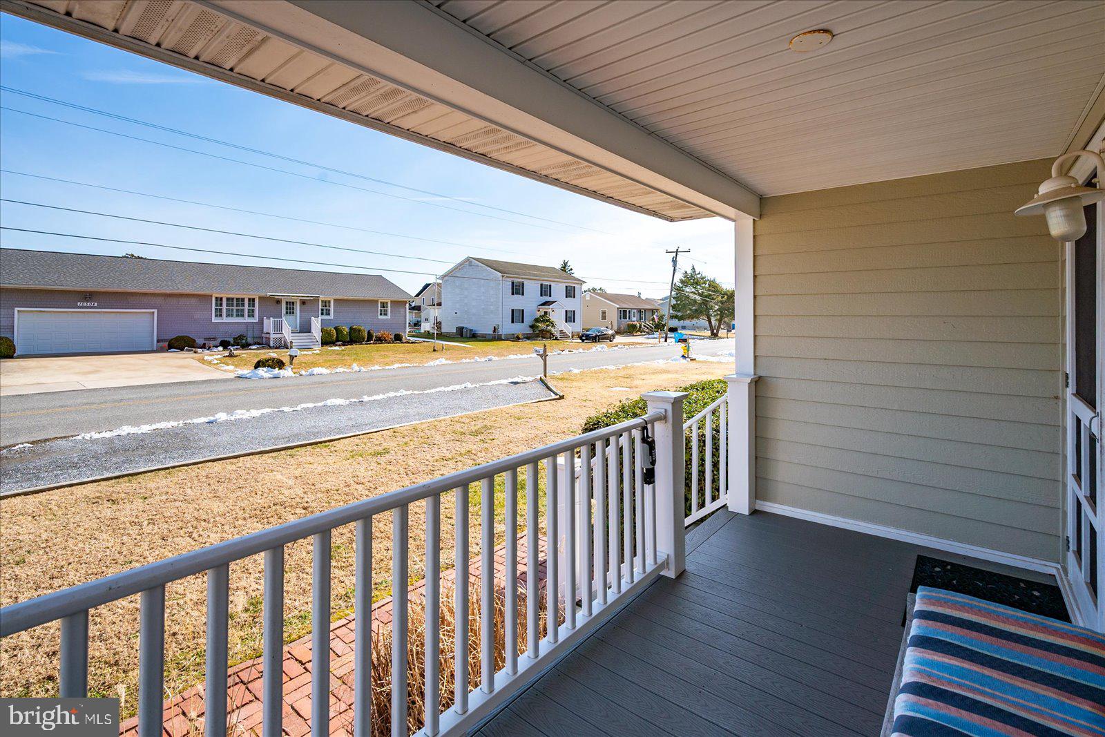 10505 Keyser Point Road Ocean City, MD 21842 - Photo 50 of 53 a view of a balcony with an outdoor space