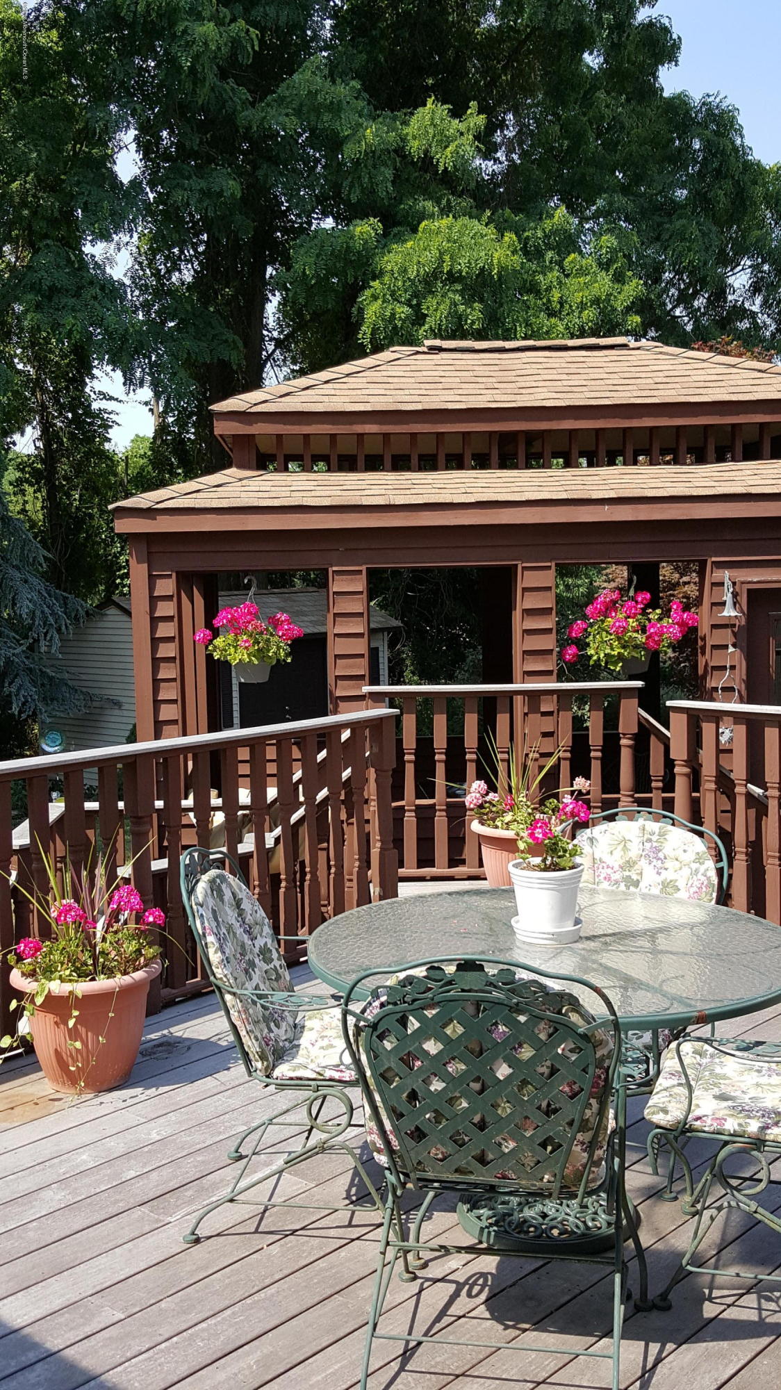 143 Phalanx Road Colts Neck, NJ 07722 - Photo 89 of 99 deck with flowers