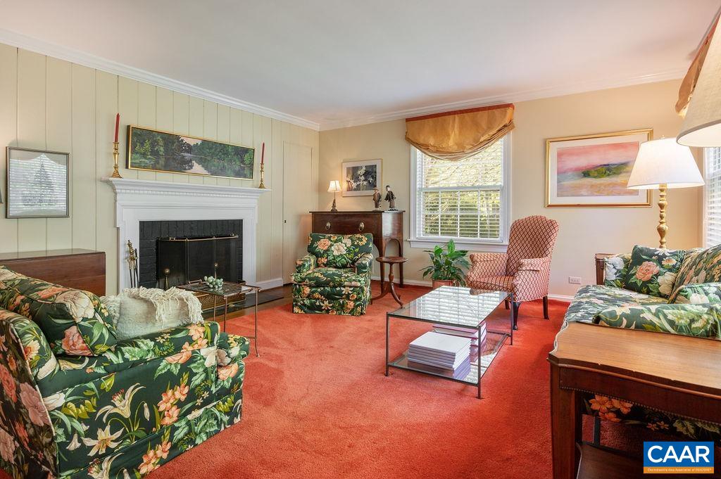 920 Flordon Drive Charlottesville, VA 22901 - Photo 9 of 43 a living room with furniture fireplace and a fireplace