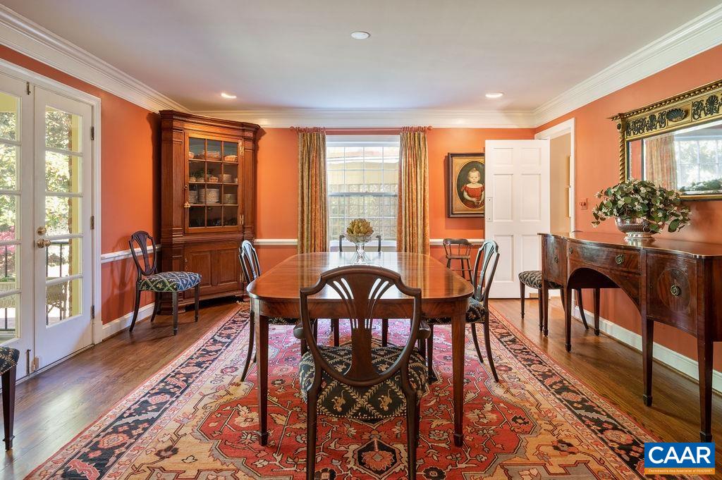 920 Flordon Drive Charlottesville, VA 22901 - Photo 10 of 43 a view of a dining room with furniture window and wooden floor
