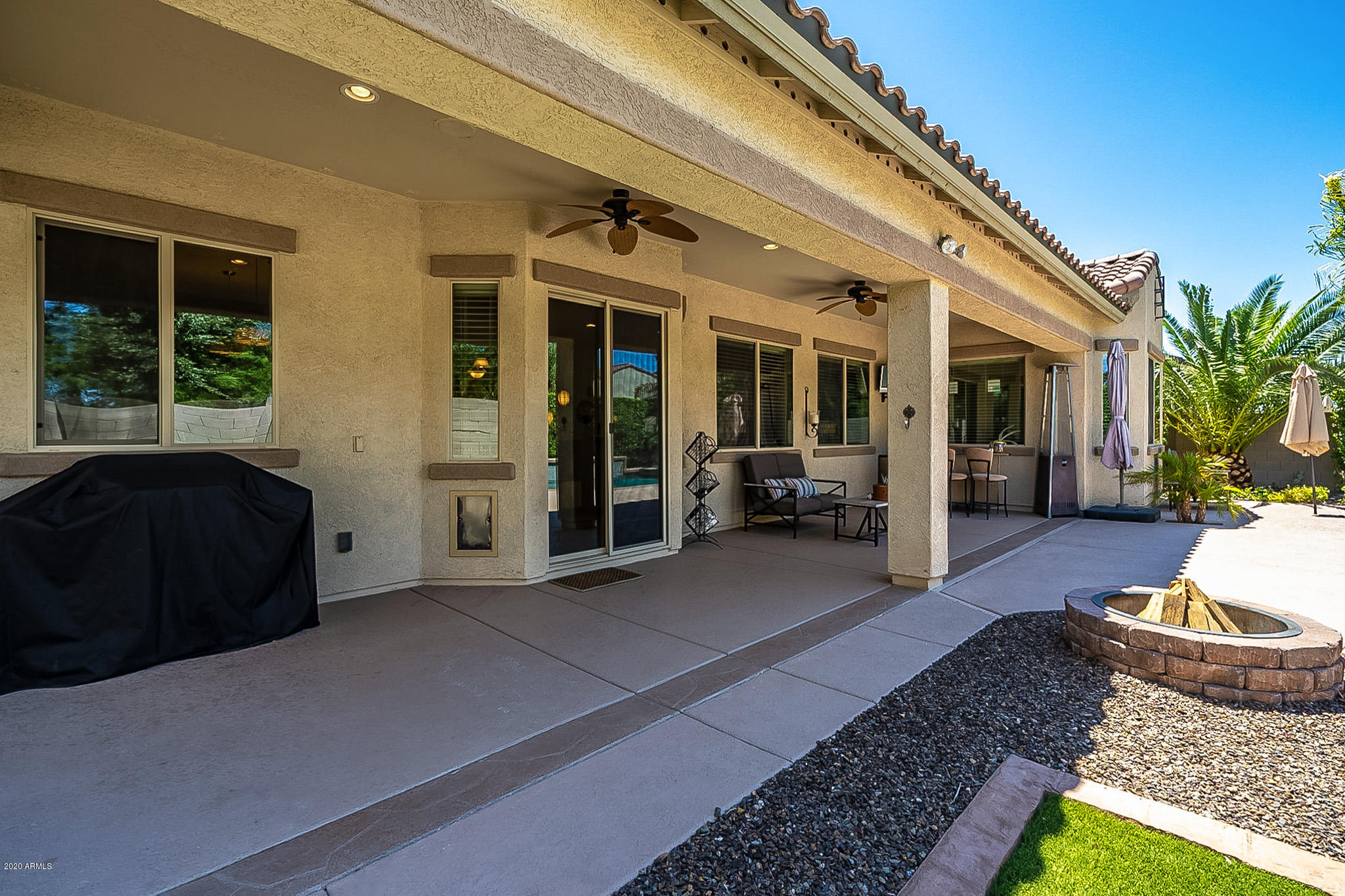 16144 West Berkeley Road Goodyear, AZ 85395 - Photo 19 of 40 Extended Covered Patio