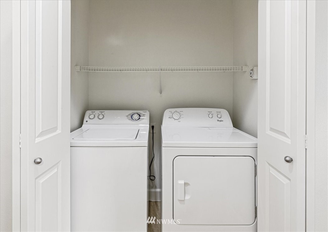 19102 20th Drive Southeast, Unit B206 Bothell, WA 98012 - Photo 24 of 29 a utility room with dryer and washer