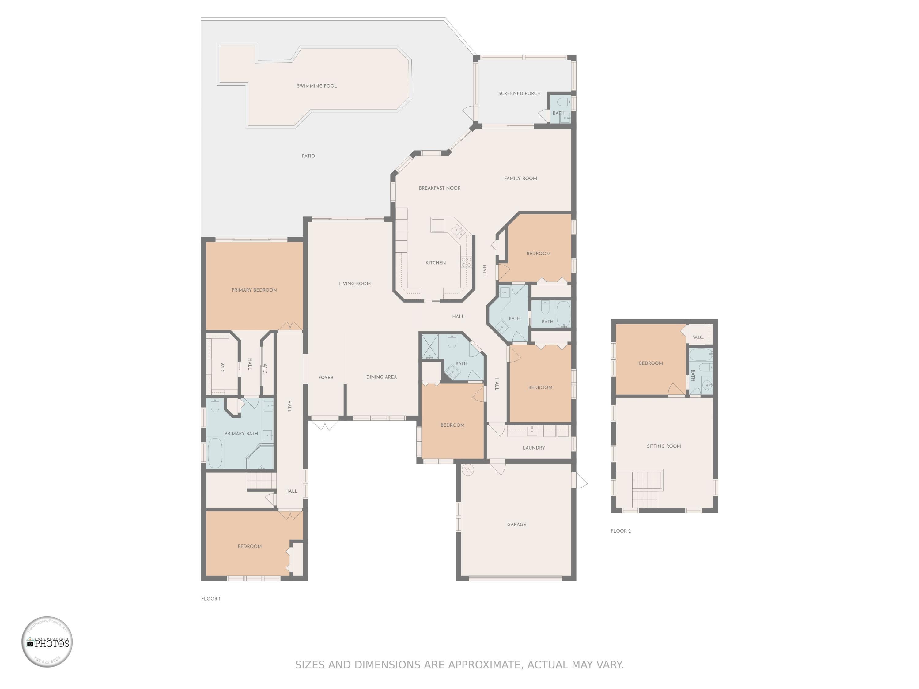 3154 Northwest 61st Street Boca Raton, FL 33496 - Photo 83 of 83 Floorplan