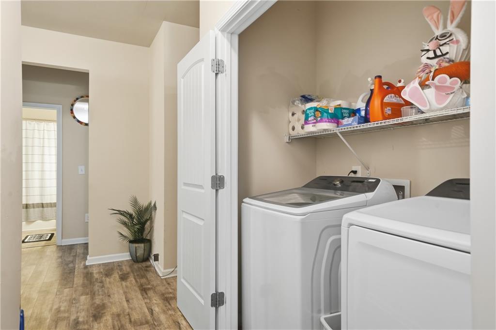 16 Brandon Lane Rome, GA 30165 - Photo 36 of 37 a utility room with dryer and washer