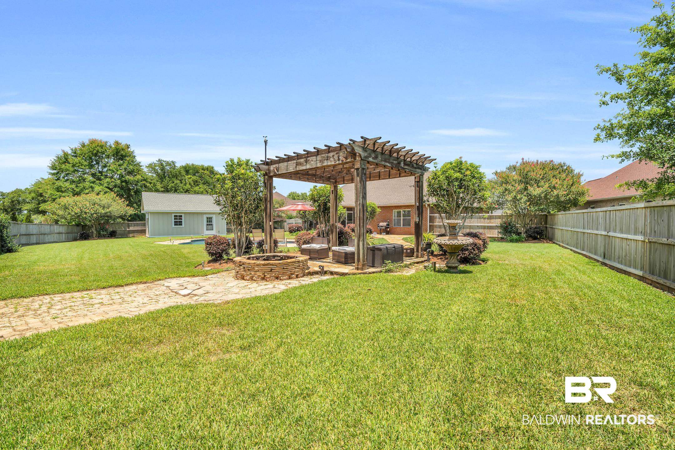 25045 Fairfax Road Daphne, AL 36526 - Photo 25 of 41 Pergola w/Power and Water