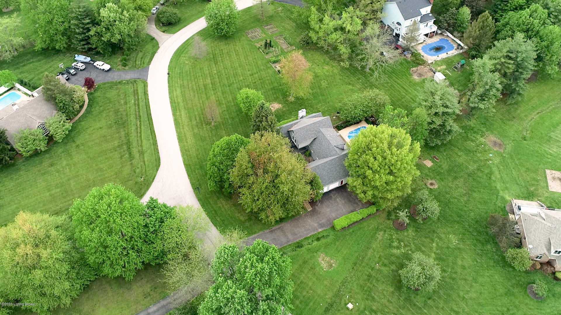 10813 Taylor Lake Road Goshen, KY 40026 - Photo 55 of 58 Aerial View
