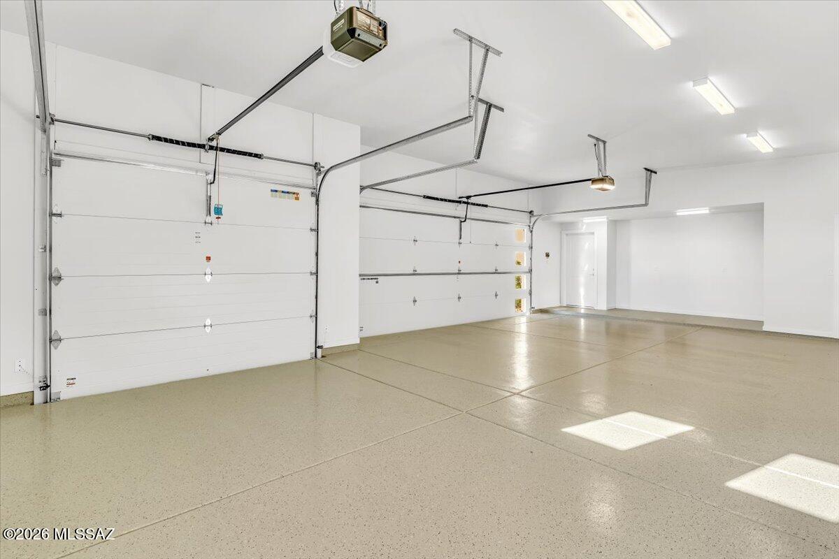 14821 Diamond F Rnch Place Vail, AZ 85641 - Photo 46 of 48 Huge Deep 3 Vehicle Garage