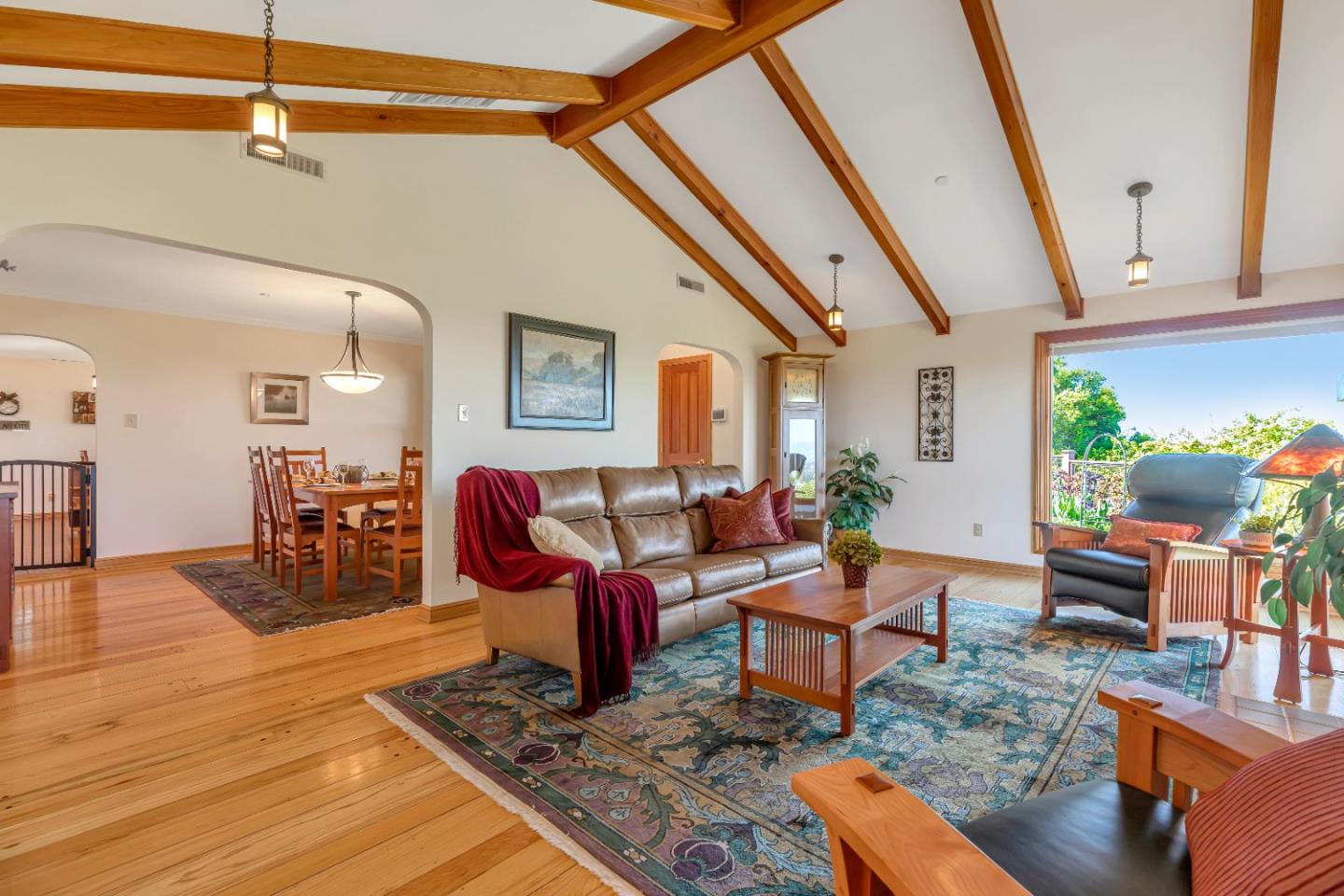22820 San Juan Road Cupertino, CA 95014 - Photo 13 of 100 a living room with furniture and wooden floor