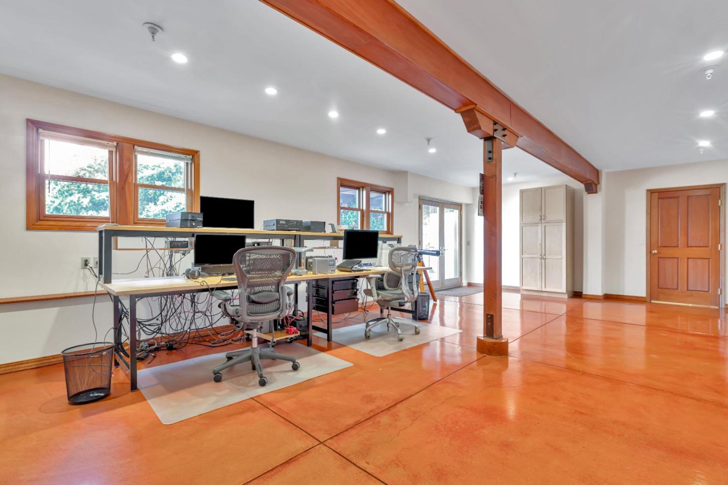 22820 San Juan Road Cupertino, CA 95014 - Photo 46 of 100 a view of a livingroom with workspace and a window