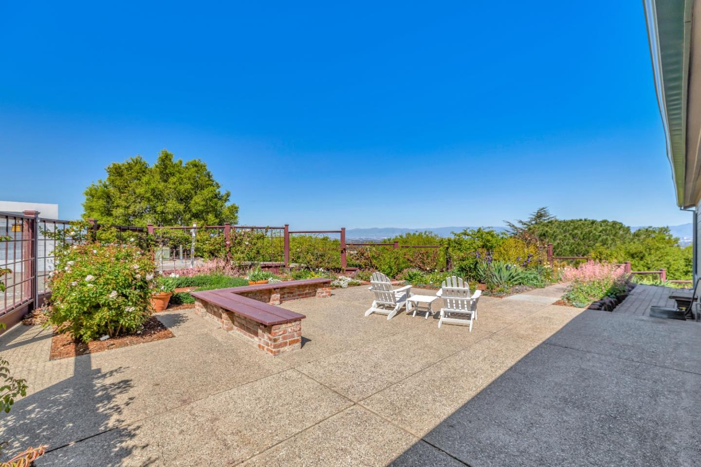 22820 San Juan Road Cupertino, CA 95014 - Photo 60 of 100 a view of a swimming pool with lounge chairs