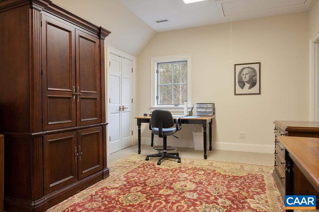 4051 Ballards Mill Road Free Union, VA 22940 - Photo 28 of 49 a view of a workspace with furniture and a window