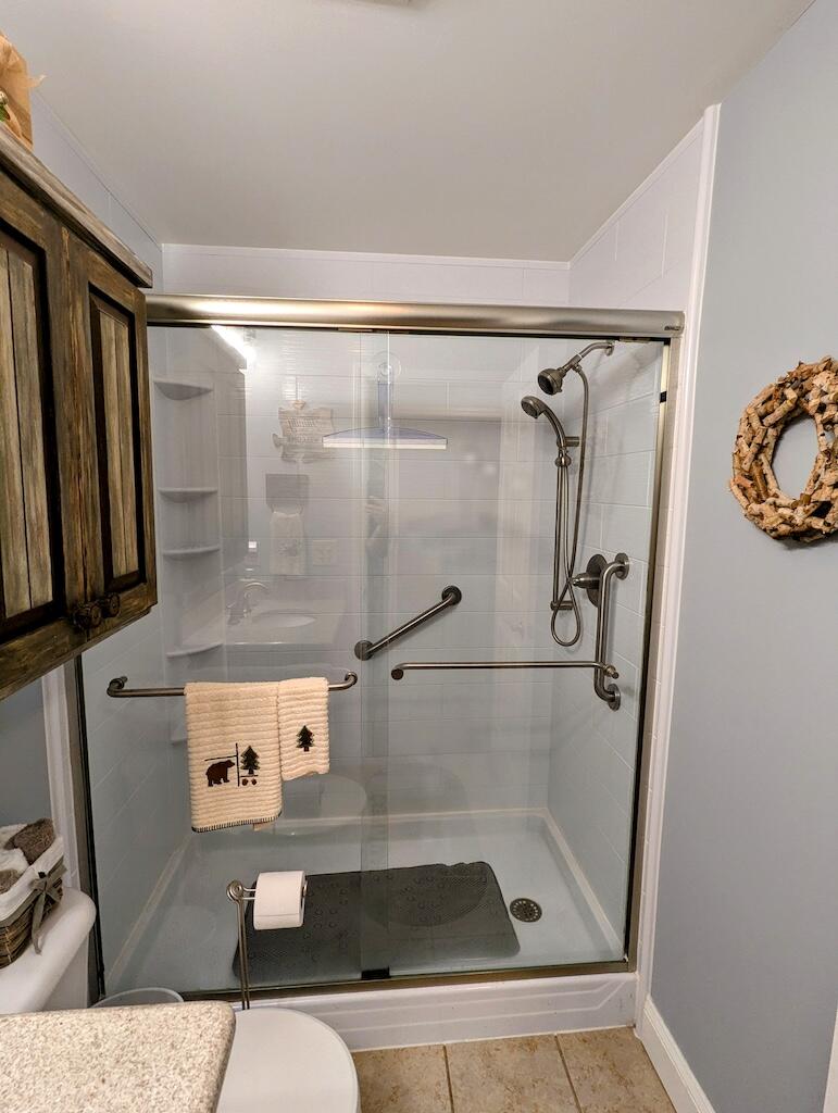 96 Cascade Trail, Unit 24 Fancy Gap, VA 24328 - Photo 14 of 18 a bathroom with a shower