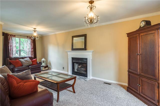 5332 Old Village Road Nashville, TN 37211 - Photo 3 of 20 Main level living with fireplace