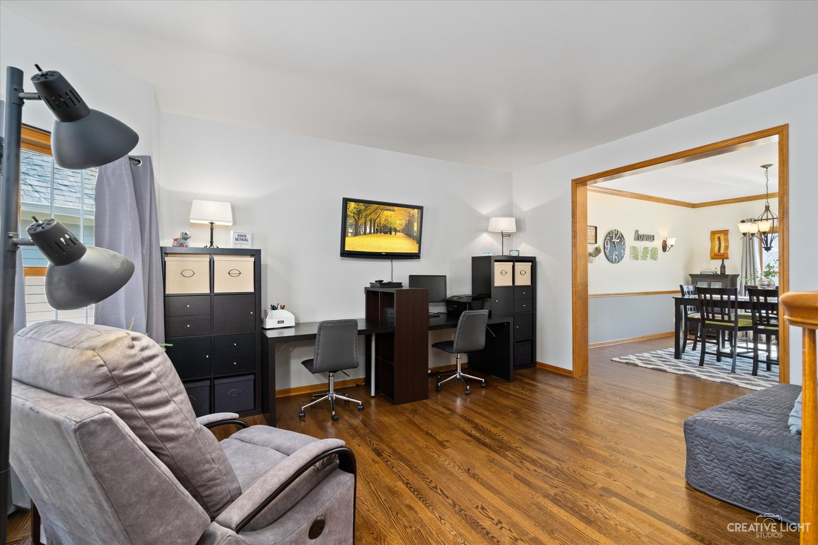 3812 Mistflower Lane Naperville, IL 60564 - Photo 16 of 49 a living room with furniture and wooden floor