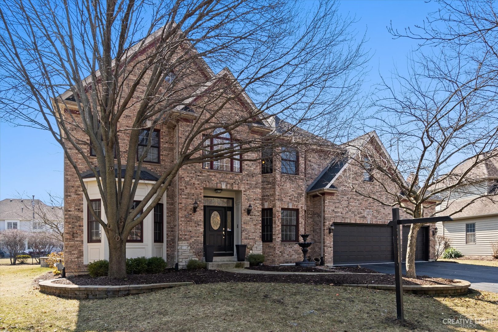 3812 Mistflower Lane Naperville, IL 60564 - Photo 41 of 49 a view of a house with a yard covered with snow