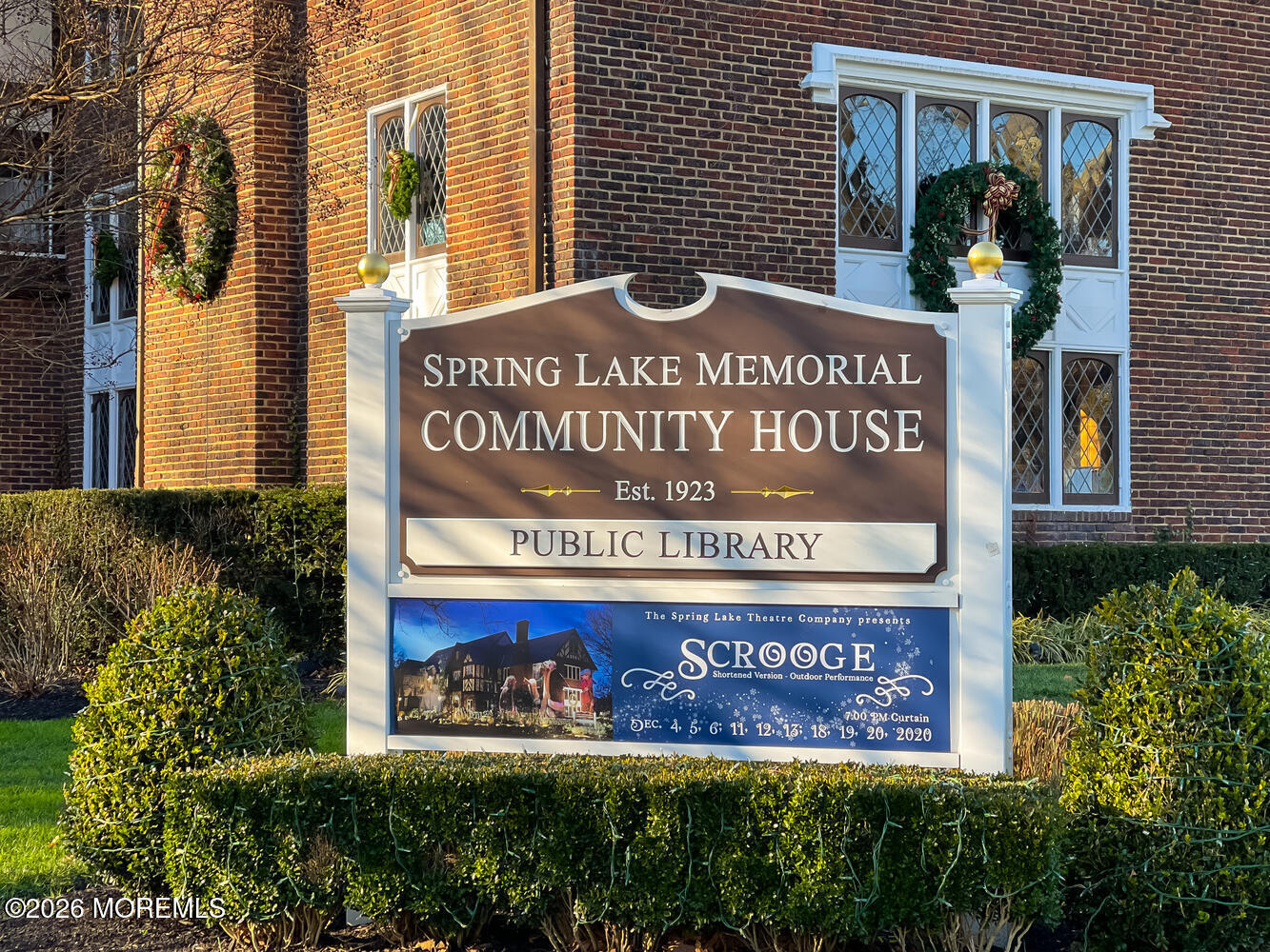 2007 Ocean Avenue North Spring Lake, NJ 07762 - Photo 60 of 86 Spring Lake Theatre Sign