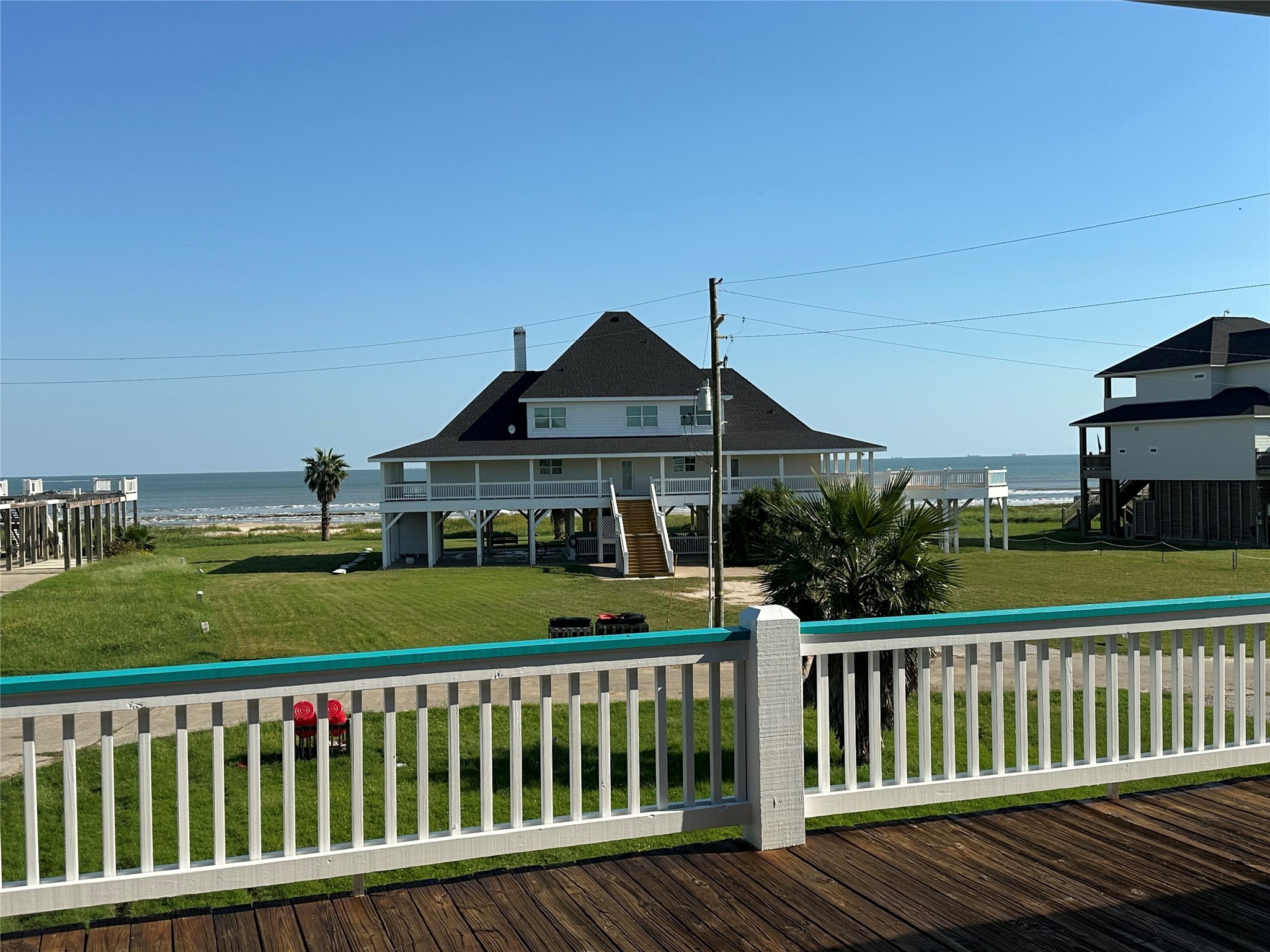 2529 Howell Crystal Beach, TX 77650 - Photo 3 of 41 a view of a two chairs in the roof deck