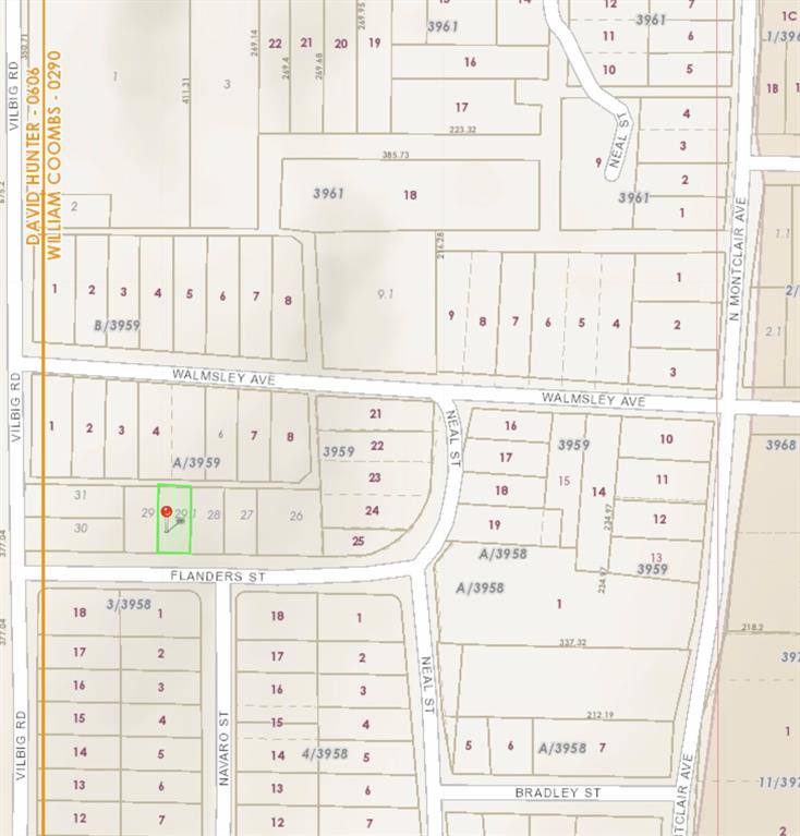 1701 Flanders Street Dallas, TX 75208 - Photo 2 of 19 DCAD Parcel map