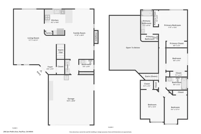 $1,549,000 | 296 San Pedro Avenue, Pacifica, CA 94044