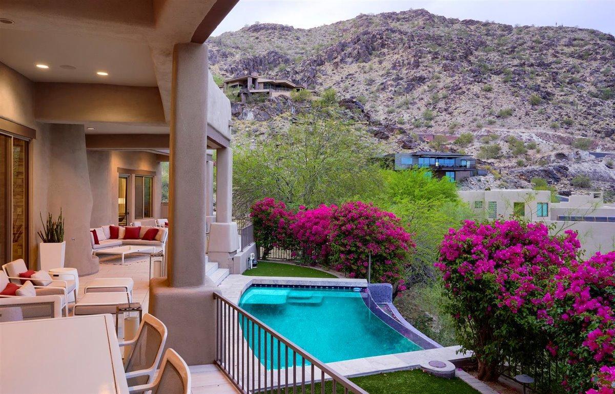 5784 East Quartz Mountain Road Paradise Valley, AZ 85253 - Photo 48 of 61 58-Patio View