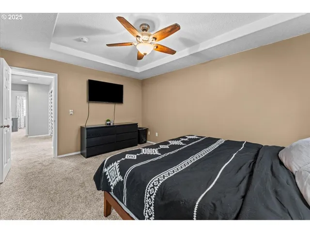 a bathroom with a sink vanity and a mirror