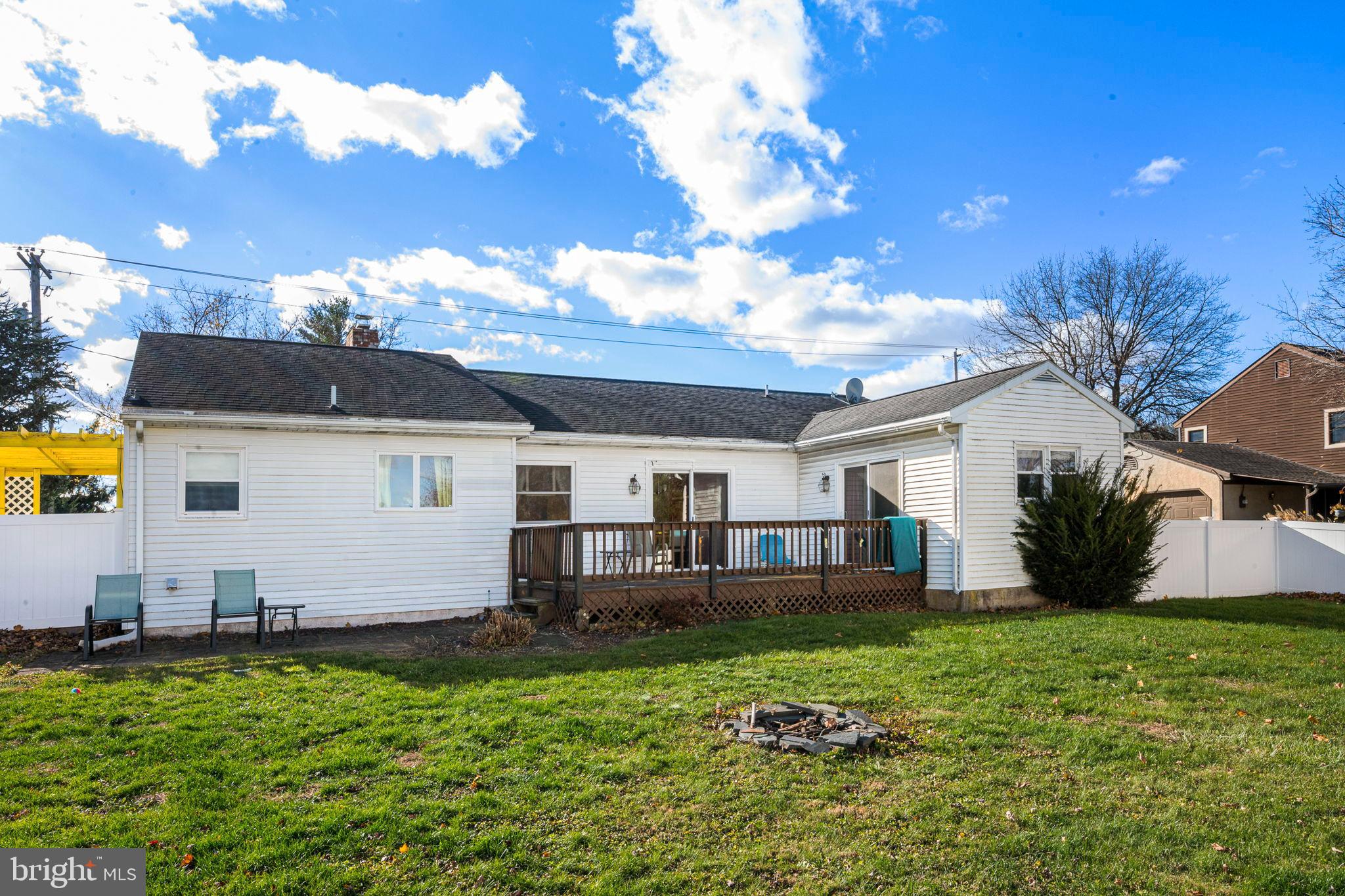 187 North Hazel Street Manheim, PA 17545 - Photo 24 of 28 a backyard of a house with table and chairs