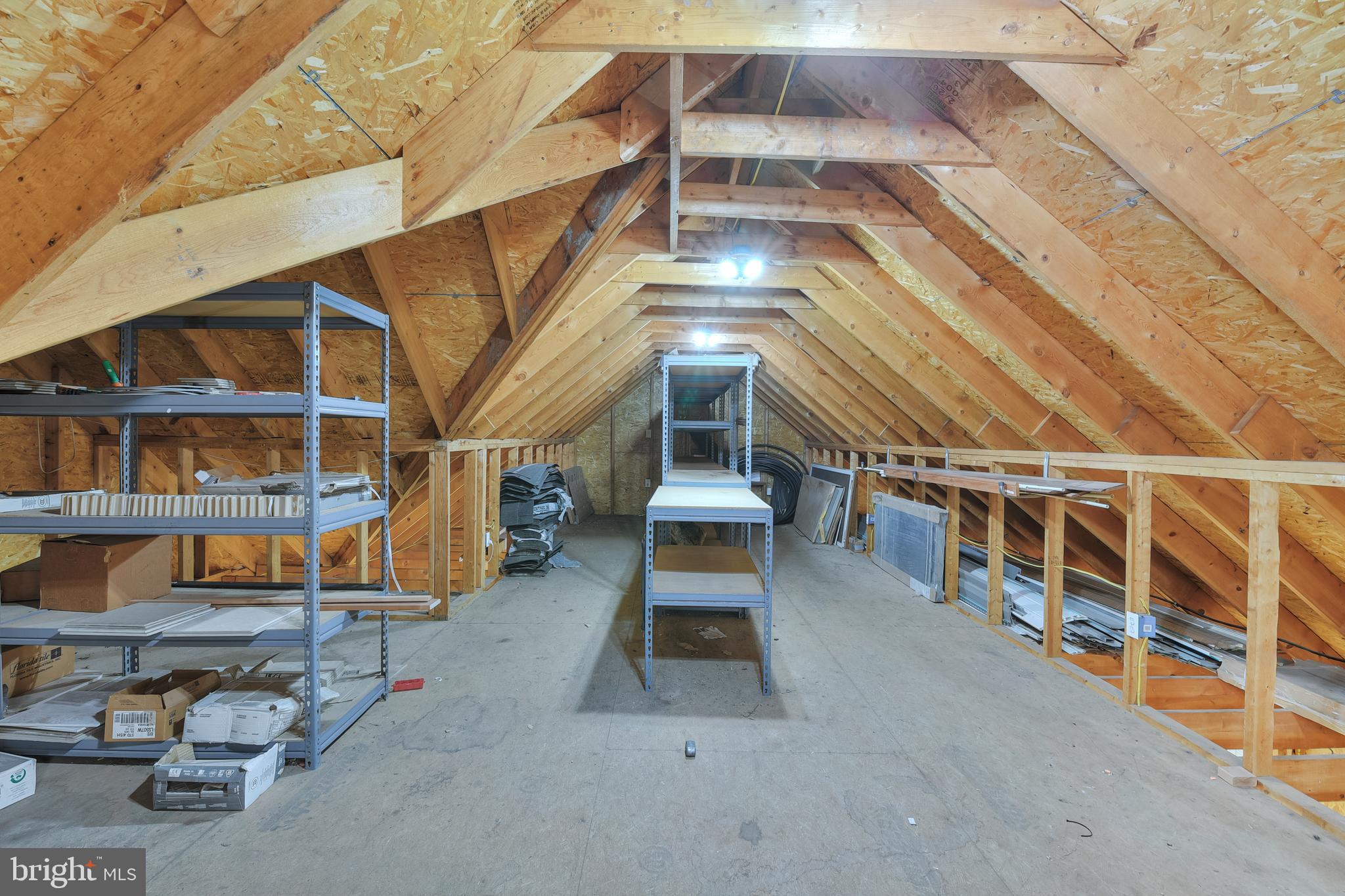 7715 Paradise Beach Road Pasadena, MD 21122 - Photo 55 of 66 UPPER LEVEL STORAGE IN DETACHED GARAGE