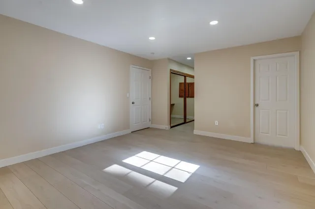 a view of empty room