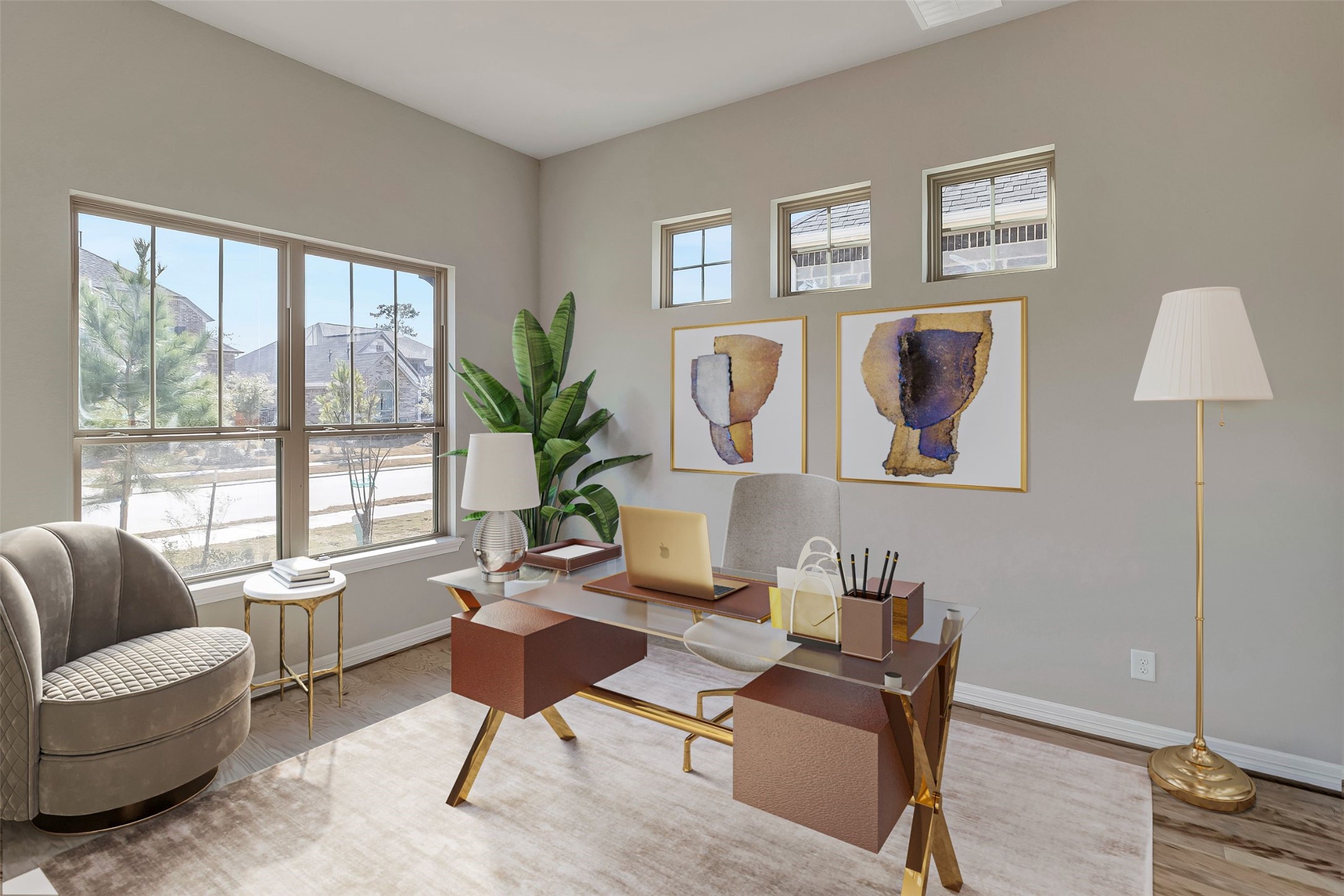 30827 Swift Hill Waller, TX 77484 - Photo 8 of 19 a living room with furniture and a large window