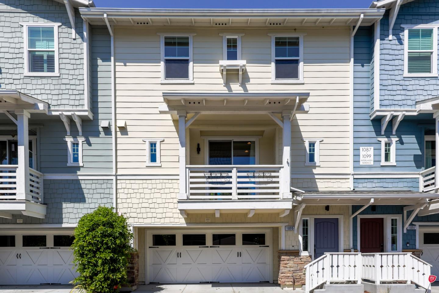 1095 Interlaken Terrace Sunnyvale, CA 94089 - Photo 1 of 25 a front view of a house with a garage