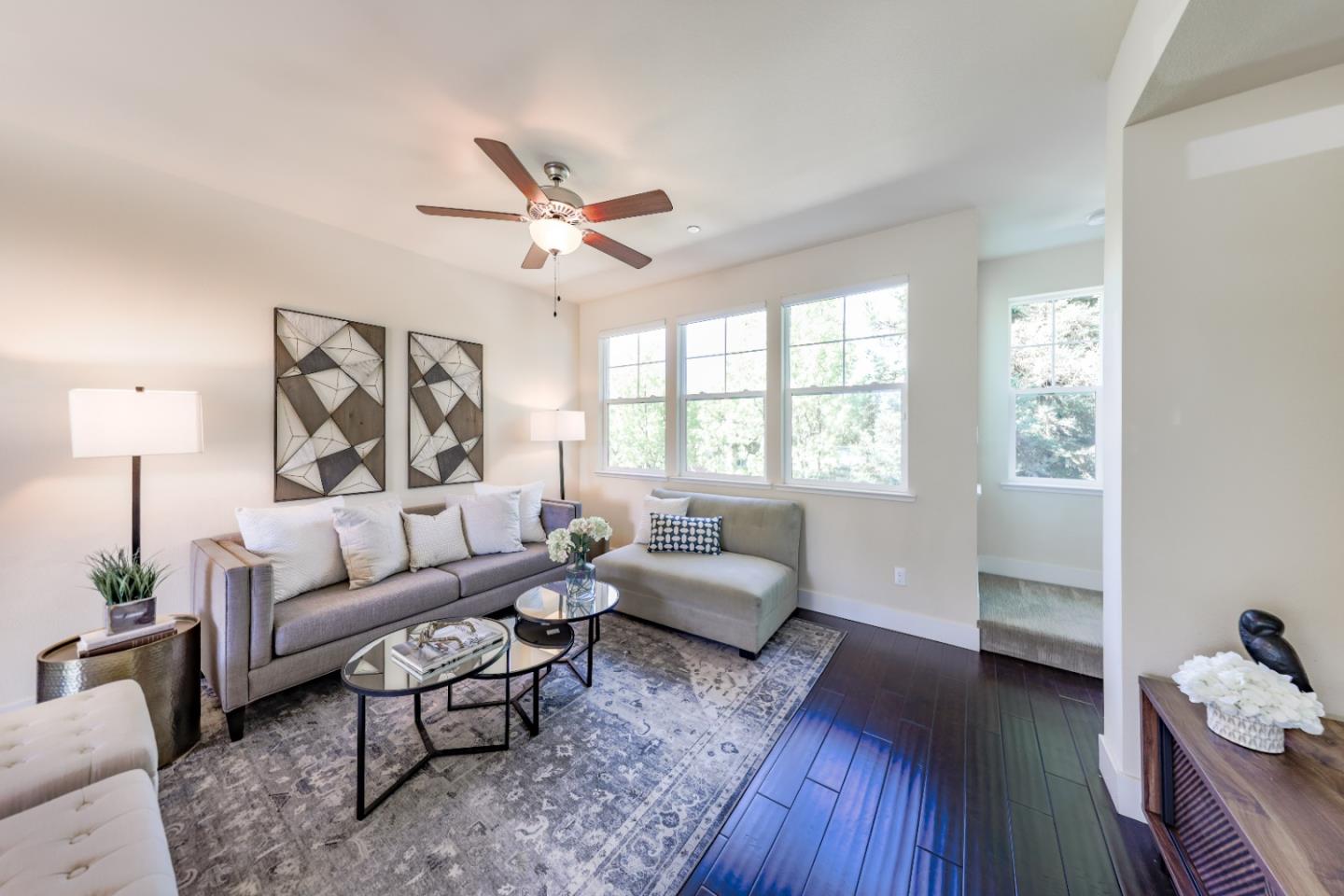 1095 Interlaken Terrace Sunnyvale, CA 94089 - Photo 3 of 25 a living room with furniture and a large window