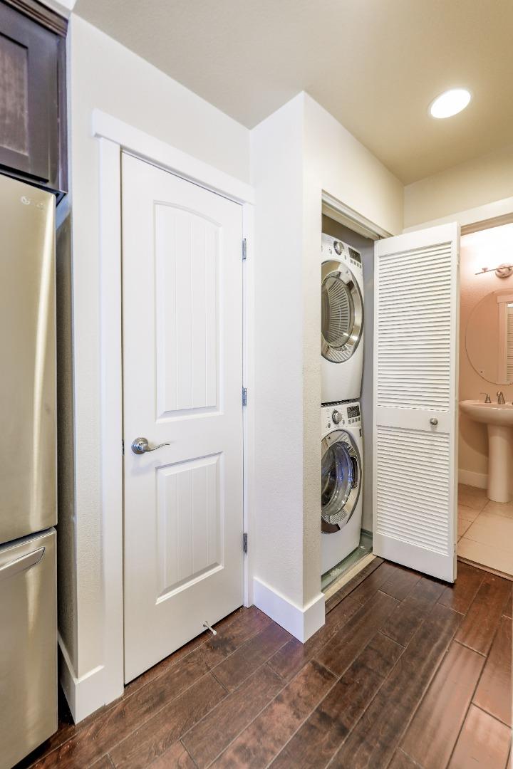 1095 Interlaken Terrace Sunnyvale, CA 94089 - Photo 9 of 25 a utility room with dryer and washer